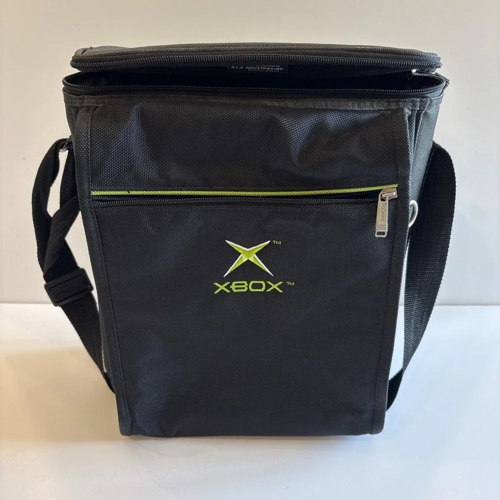 Original Xbox Official Console Carrying Storage Case Travel Messenger Bag